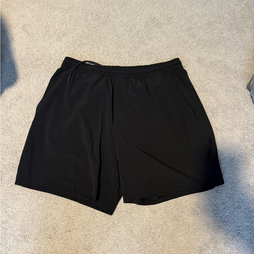 Lululemon pace breaker short 7” xl black linerless